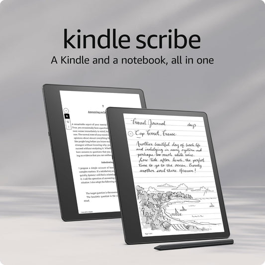 Like-New  Kindle Scribe (16 GB) the First Kindle and Digital Notebook, All in One, with a 10.2” 300 Ppi Paperwhite Display, Includes Premium Pen